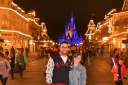 Andrew and Emma at the Magic Kingdom